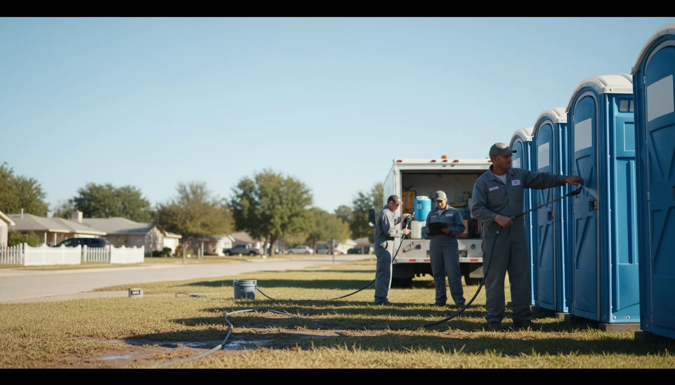 Long-Term Portable Toilet Rental in Morrow, OH near me